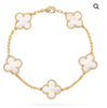 LUXYCHARMS® Gold Clover Bracelet